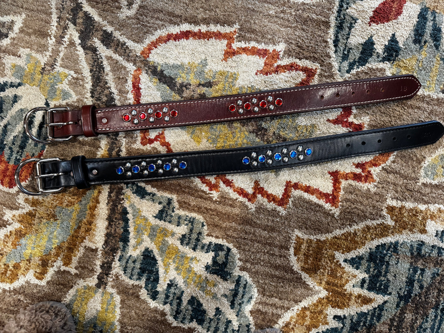 Leather Studded Dog Collar