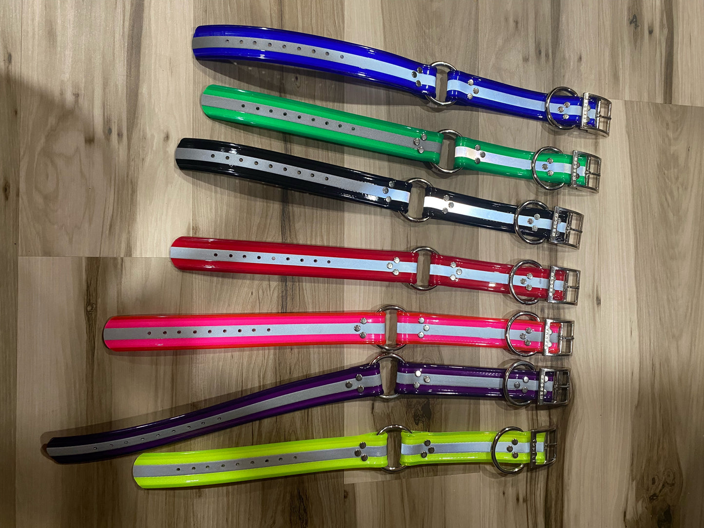 Day Glow 1 1/2" w/ Reflector Strip