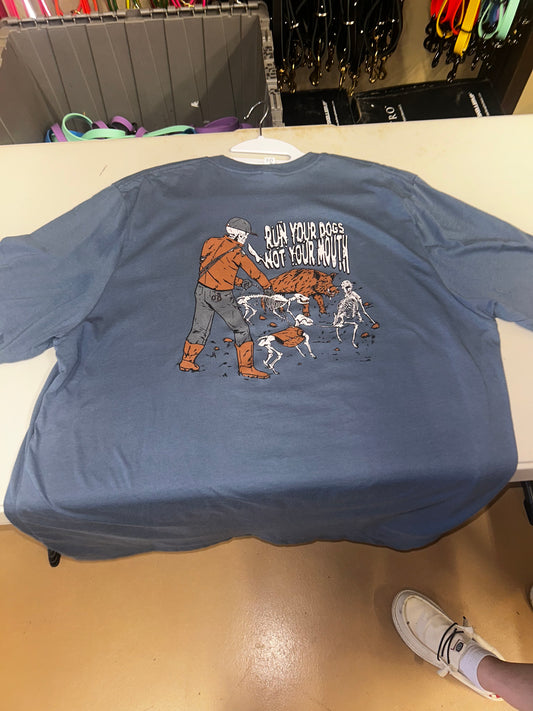 Lite Hounds Run Your Dogs Tee