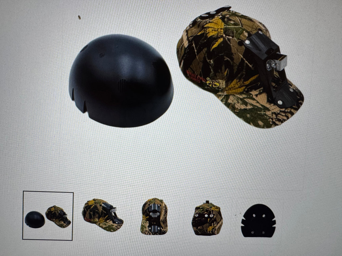 Hybrid Hard shell Soft cap