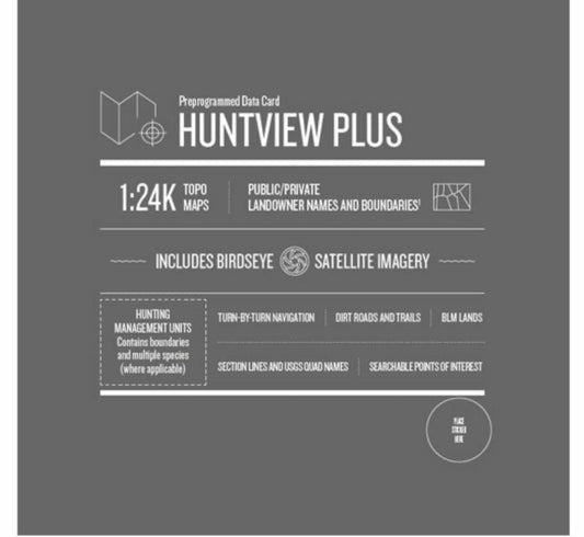 Garmin Huntview Plus Map