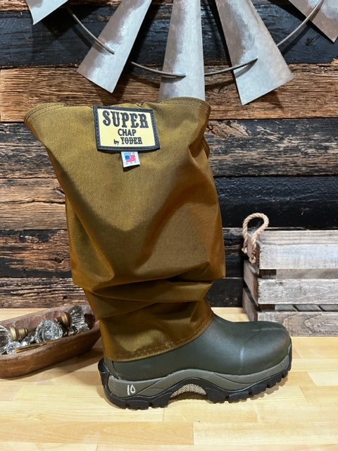 Yoder Cougar boot with Yoder Super Chaps